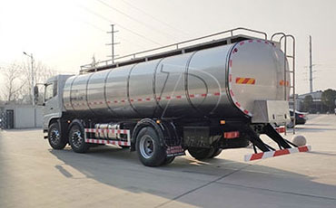 鮮奶運輸專用車放奶管路設計特點